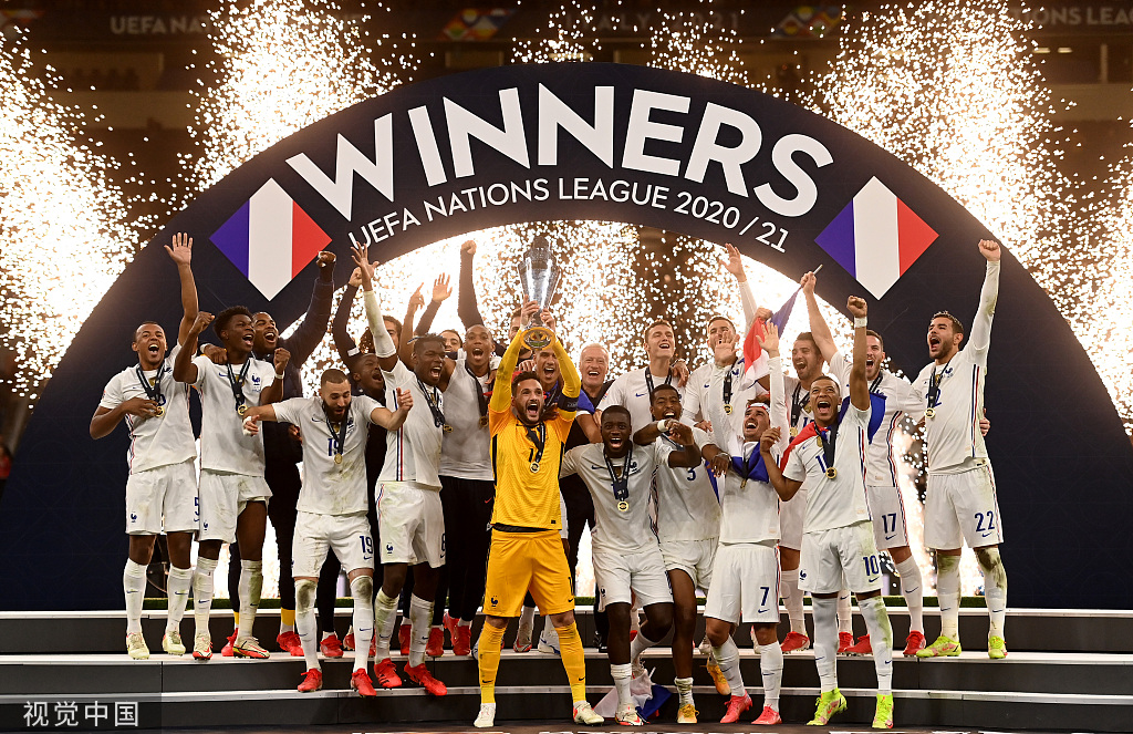 欧国联比赛八强战：西班牙队对阵法国队的简单介绍